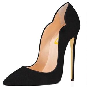 Elegant Black Stiletto Heels